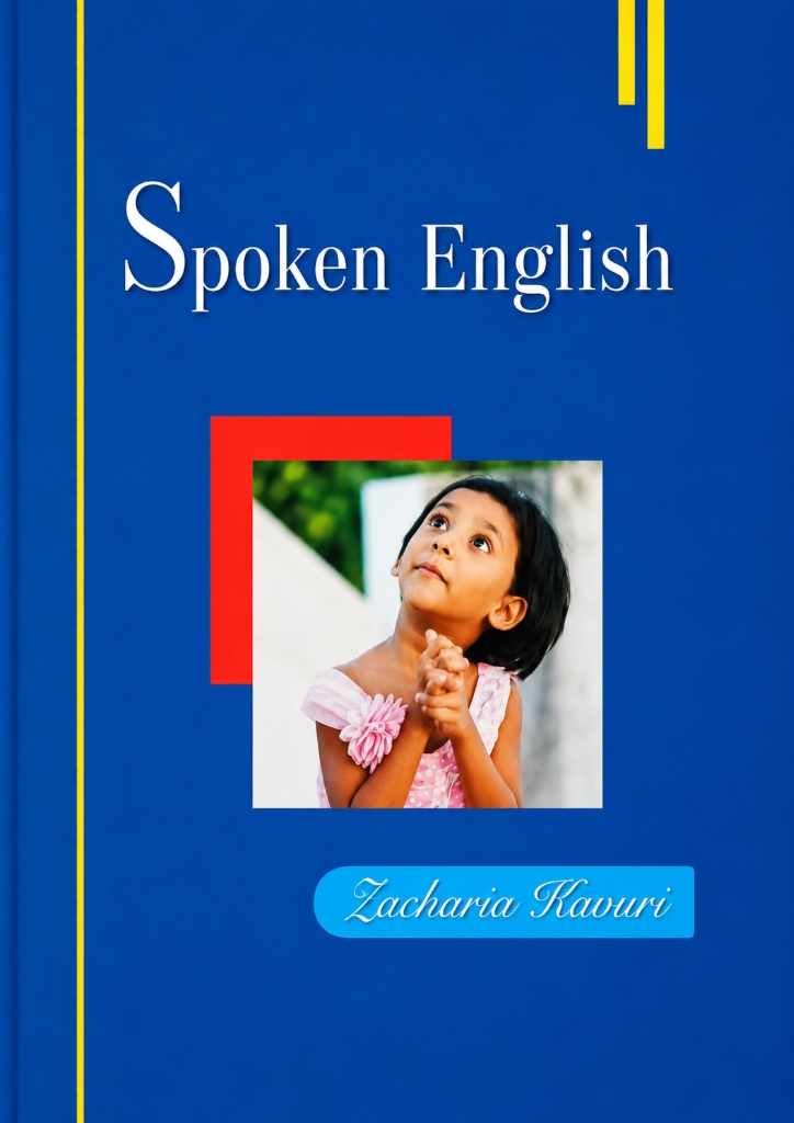 Spoken English by Zacharia Kavuri — Book Cover